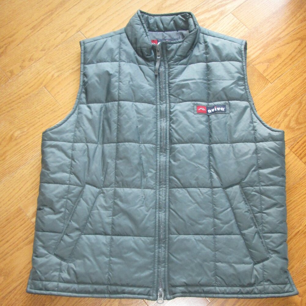 Men's Aviva Nylon Green Vest size Small